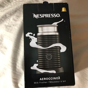 **SOLD** Nespresso Aeroccino3 Milk Frother NIB